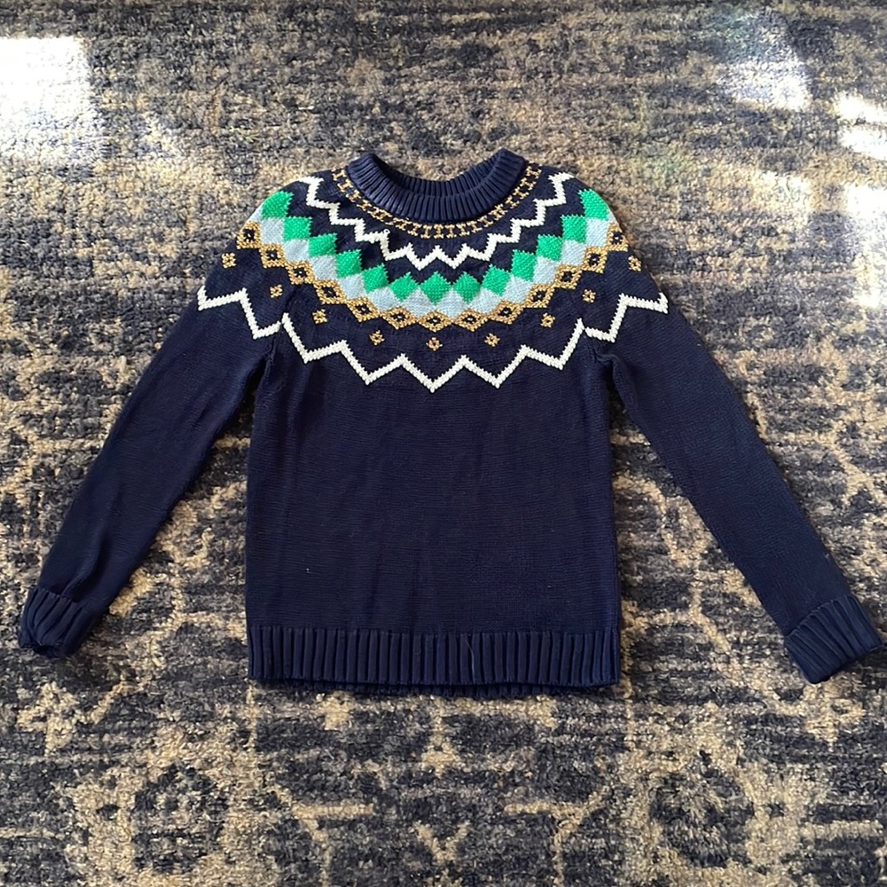 JCrew fair isle sweater